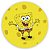 Painel Redondo - Bob Esponja - Sublimado 3D - Imagem 1