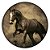 Painel Redondo - Cavalo - Sublimado 3D - Imagem 1