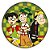 Painel Redondo - Chaves - Sublimado 3D - Imagem 1
