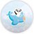 Painel Redondo - Urso Aviador - Sublimado 3D - Imagem 1