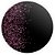 Painel Redondo - Glitter Preto Rosa - Sublimado 3D - Imagem 1