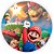 Painel Redondo - Super Mario Bros - Sublimado 3D - Imagem 1