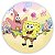 Painel Redondo - Bob Esponja - Sublimado 3D - Imagem 1
