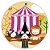 Painel Redondo - Circo Animais - Sublimado 3D - Imagem 1