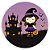 Painel Redondo - Dia das Bruxas Halloween - Sublimado 3D - Imagem 1
