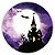 Painel Redondo - Halloween - Sublimado 3D - Imagem 1