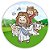 Painel Redondo - Jesus Cute  - Sublimado 3D - Imagem 1
