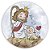 Painel Redondo - Jesus Cute  - Sublimado 3D - Imagem 1