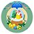 Painel Redondo - Natal  - Sublimado 3D - Imagem 1