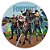 Painel Redondo - Fortnite  - Sublimado 3D - Imagem 1