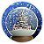 Painel Redondo - Natal  - Sublimado 3D - Imagem 1