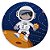 Painel Redondo - Astronauta - Sublimado 3D - Imagem 1