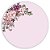 Painel Redondo - Floral - Sublimado 3D - Imagem 1