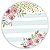 Painel Redondo - Floral - Sublimado 3D - Imagem 1