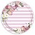 Painel Redondo - Floral - Sublimado 3D - Imagem 1