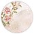 Painel Redondo - Floral - Sublimado 3D - Imagem 1