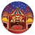 Painel Redondo - Circo - Sublimado 3D - Imagem 1
