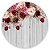Painel Redondo - Floral Geometrico - Sublimado 3D - Imagem 1