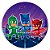Painel Redondo - Pj Mask   - Sublimado 3D - Imagem 1