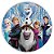 Painel Redondo - Frozen - Sublimado 3D - Imagem 1