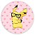 Painel Redondo - Pokemon - Sublimado 3D - Imagem 1