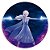 Painel Redondo - Frozen - Sublimado 3D - Imagem 1