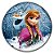 Painel Redondo - Frozen - Sublimado 3D - Imagem 1