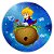 Painel Redondo - Pequeno Principe - Sublimado 3D - Imagem 1