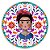 Painel Redondo - Frida  - Sublimado 3D - Imagem 1