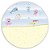 Painel Redondo - Fundo do Mar - Sublimado 3D - Imagem 1