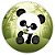 Painel Redondo - Panda - Sublimado 3D - Imagem 1