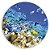 Painel Redondo - Fundo do Mar - Sublimado 3D - Imagem 1