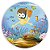 Painel Redondo - Fundo do Mar - Sublimado 3D - Imagem 1