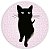 Painel Redondo - Gato - Sublimado 3D - Imagem 1