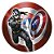 Mini Painel - Capitão América - Sublimado 3D - Imagem 1