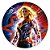 Mini Painel - Capitã Marvel - Sublimado 3D - Imagem 1