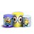 Trio Cilindro - Minions - Sublimado 3D + Elástico - Imagem 1