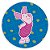 Painel Redondo - Ursinho Pooh Leitao  - Sublimado 3D - Imagem 1