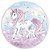 Painel Redondo - Unicornio  - Sublimado 3D - Imagem 1