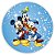Painel Redondo - Turma do Mickey - Sublimado 3D - Imagem 1