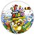 Painel Redondo - Super Mario  - Sublimado 3D - Imagem 1
