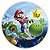 Painel Redondo - Super Mario  - Sublimado 3D - Imagem 1