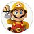 Painel Redondo - Super Mario - Sublimado 3D - Imagem 1