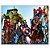 Painel Retangular - Herois - Sublimado 3D - Imagem 1