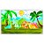 Painel Retangular - Dinossauro Cute Aquarela - Sublimado 3D - Imagem 1