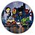 Painel Redondo - Herois Cute - Sublimado 3D - Imagem 1
