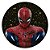 Painel Redondo - Homem Aranha - Sublimado 3D - Imagem 1