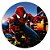 Painel Redondo - Homem Aranha - Sublimado 3D - Imagem 1