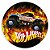 Painel Redondo - Hot Wheels - Sublimado 3D - Imagem 1