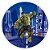 Painel Redondo - Hulk - Sublimado 3D - Imagem 1
